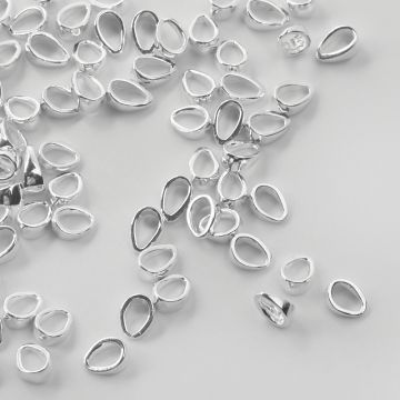 Srebrna krawatka gładka zwężana AG925 7x5mm