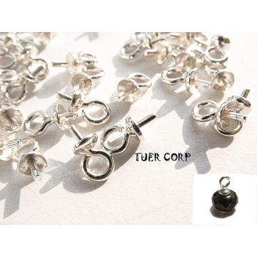 Srebrna krawatka do wklejania AG925 8mm