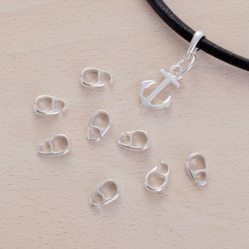 Srebrna krawatka AG925 9.5x6mm