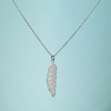 Srebrny rodowany naszyjnik Bantu,  AG925 44cm