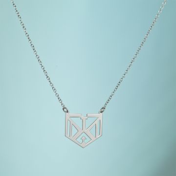 Srebrny rodowany naszyjnik Mitawa,  AG925 44cm