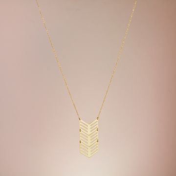 Srebrny, pozłacany naszyjnik Iktomi,  AG925 77cm