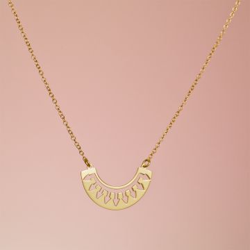 Srebrny, pozłacany naszyjnik Anapo,  AG925 44cm