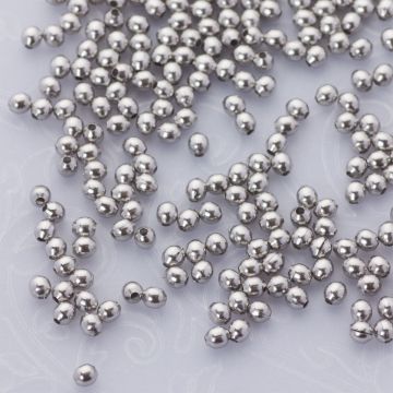 Kulki ze stali chirurgicznej w kolorze srebrnym 2mm