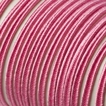 Sznurek do sutaszu 3mm róż indyjski