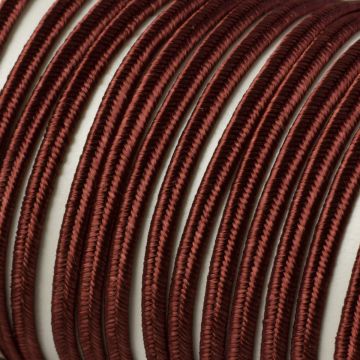 Sznurek do sutaszu 3 mm kasztanowy