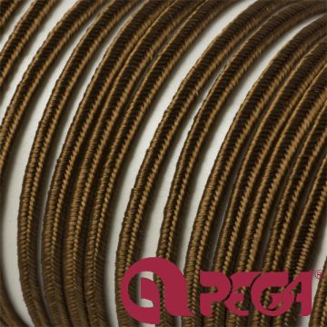 Sznurek do sutaszu 3mm brązowy