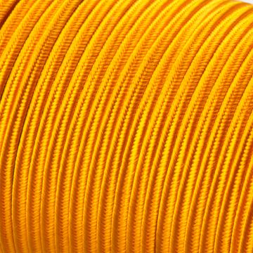 Sznurek do sutaszu acetatowy 3mm pomarańczowy