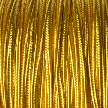 Sznurek do sutaszu słoneczny żółty 3mm