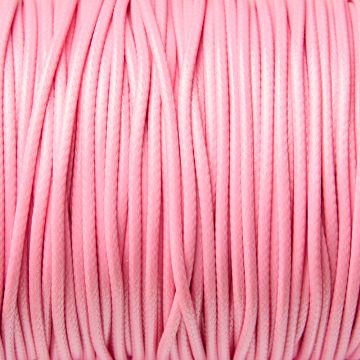 Sznurek powlekany różowy 2mm