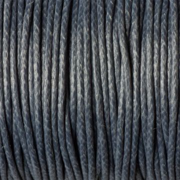 Sznurek powlekany ciemno szary 1.5mm