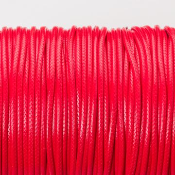 Sznurek powlekany czerwony 2mm