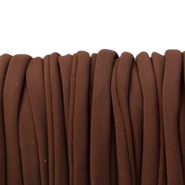 Sznurek lycra brązowy 5mm