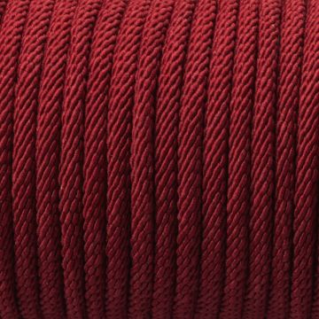 Sznurek pleciony 4mm fioletowy