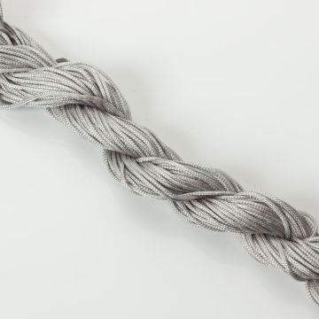 Sznurek do makramy szary 0,8mm