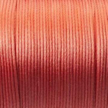 Sznurek gorsetowy 2mm koralowy