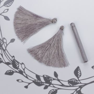 Chwost z wiskozy stalowy 6,5cm