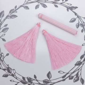 Chwost z wiskozy pąsowy 10cm