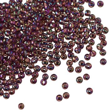 Koraliki TOHO Round 11/0 Trans-Rainbow Med Amethyst