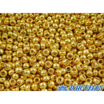 Koraliki TOHO Round 6/0 Permanent Finish - Galvanized Starlight