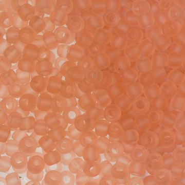 Koraliki TOHO Round 6/0 Transparent-Frosted Rosaline