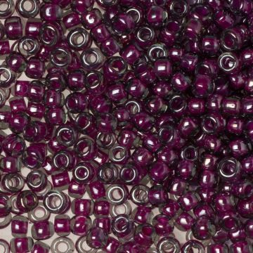 Koraliki TOHO Round 6/0 Inside Color Grey/Magenta Lined