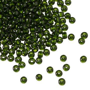 Koraliki TOHO Round 8/0 Transparent Olivine