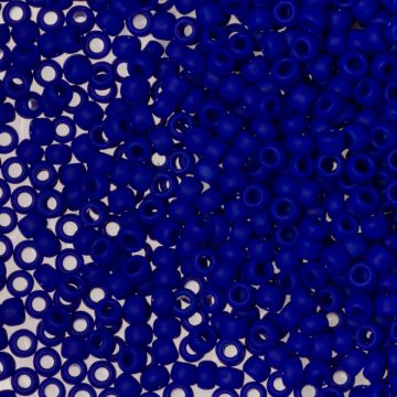 Koraliki TOHO Round 8/0 Opaque-Frosted Navy Blue