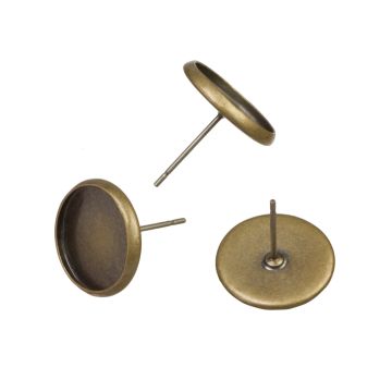 Sztyfty do wklejania kaboszonów antyczne 12mm