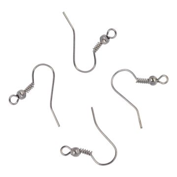 Bigle z kulką i sprężynką oksydowane 15mm