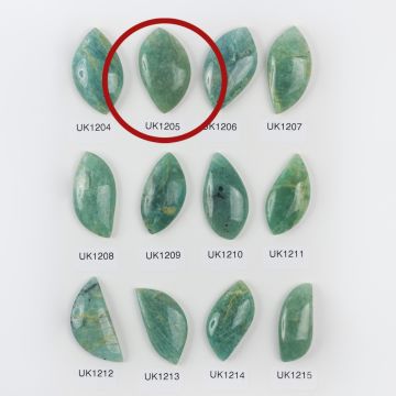 Amazonit kaboszon nieregularny 38mm