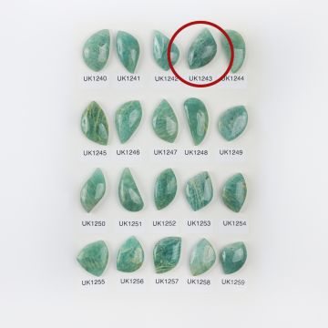 Amazonit kaboszon nieregularny 29,5mm