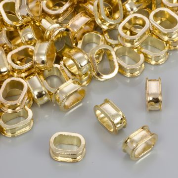 Przekładka z rantem w złotym kolorze 14x10.5mm