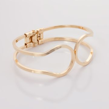 Baza bransoletki otwierana z mosiądzu 18cm