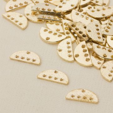 Baza do kolczyków półkole 17 mm