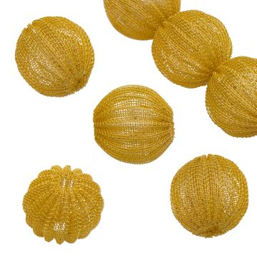 Kulka z siateczki złocona 22mm