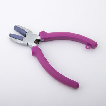 Szczypce płaskie Beadalon z ochraniaczami 14x6cm