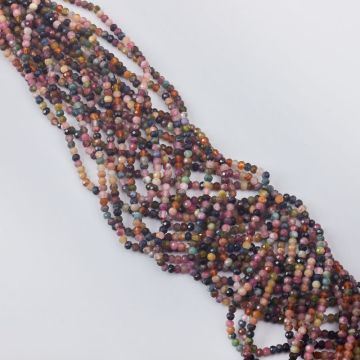 Turmalin oponka fasetowana 3x4mm