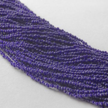 Kocie oko kulka fasetowana niebieska 1,9-2mm