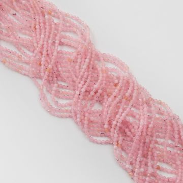 Kryształ górski kulka fasetowana 3mm