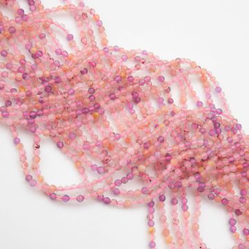 Mix kryształów kulka fasetowana 2,5mm