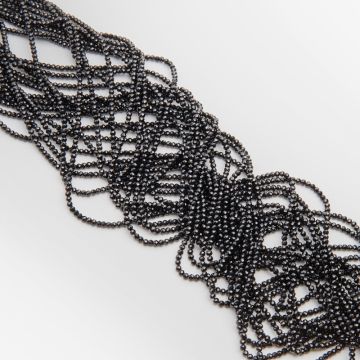 Spinel oponka fasetowana 3x2mm - na sznury