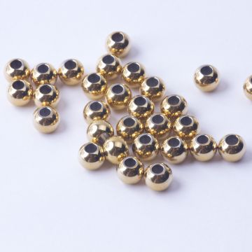 Kulki ze stali chirurgicznej w kolorze złotym 8mm PVD