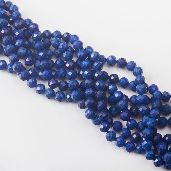 Lapis lazuli kulka fasetowana 8mm