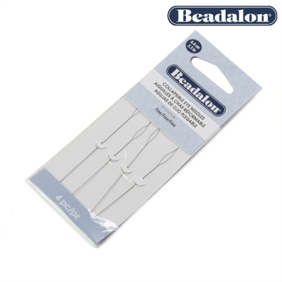 Beadalon igły skręcane z dużym oczkiem 6.4 cm