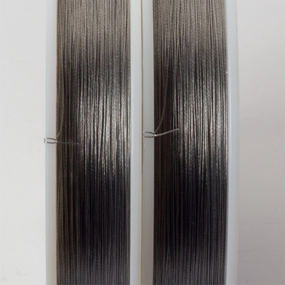 Linka stalowa Beadalon siedmiostrunowa 91m 0.3mm szara