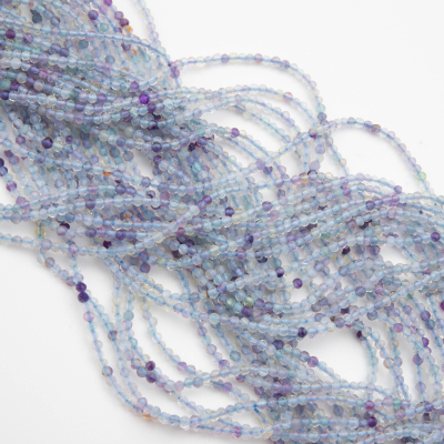 Fluoryt kulka fasetowana 2mm