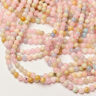 Morganit kulka gładka 6,5mm