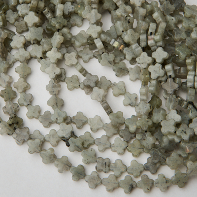 Labradoryt koniczyna marokańska 8mm