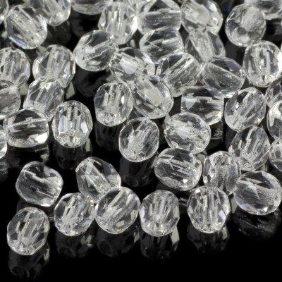 Fire Polish Crystal (00030) 4mm